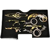 CKHOF Valorant Games Mini Weapons Models Keychain Set (5-10cm)