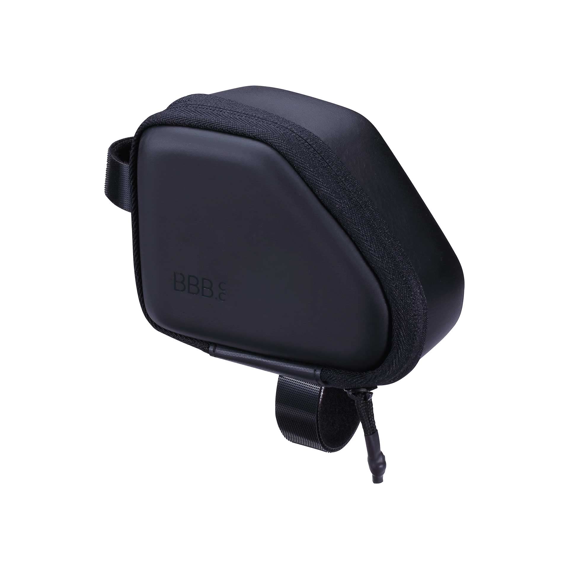 BBB Cycling Bike Frame Bag Tools I Water Resistant Tool Bag Bike Frame I Frame Bag Cycling I AdaptCase BSB-147, Black, 11.7 x 6.5 x 9cm