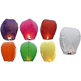 SKY LANTERNS 14 Pack - Seven Colors