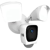 Night Owl Wired Floodlight Security Camera | Floodlight Illumination; White Finish; Hardwired Design; Free Mobile App &ndash; No Monthly Fees; US-Owned &amp; Operated Company