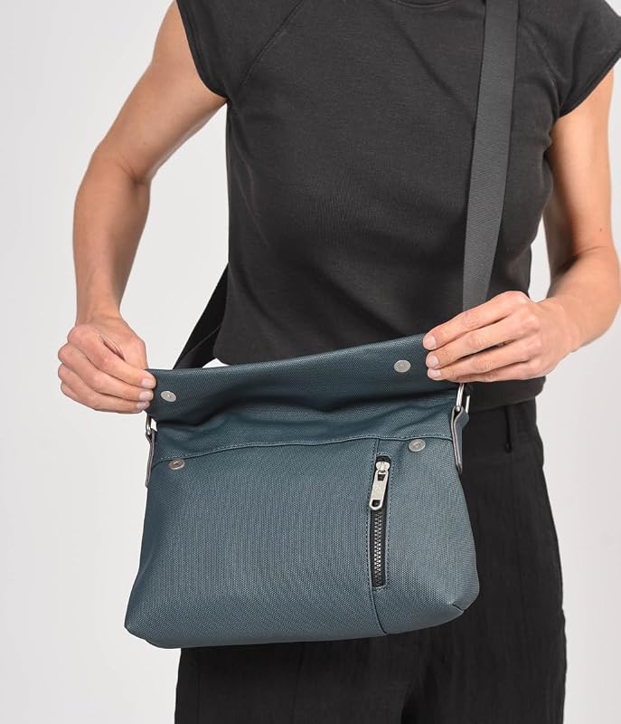 Forte Anti-Diebstahl-Schultertasche, klein, 100% vegano