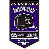 WinCraft Colorado Rockies Heritage History Banner Pennant