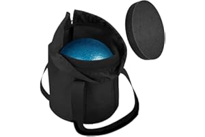 Shot Put Bag - 6 to 16 Lbs Shot Put Bag with Foam Pad - Portable Sports Equipments for Men Women Adults Outdoor Practice Work