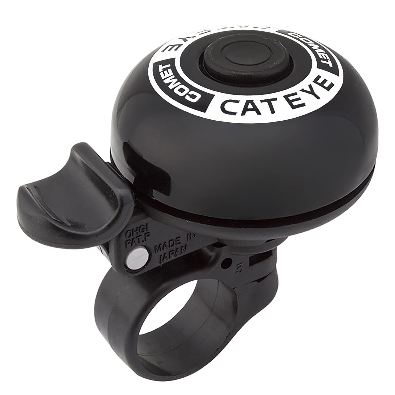 CatEye PB-200 Comet Bell Black: Compact, loud, sleek black design, easy installation