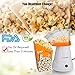 TWOBIU Popcorn Machine, Popcorn Maker, Hot Air Popcorn Popper with FDA Approved - Orange