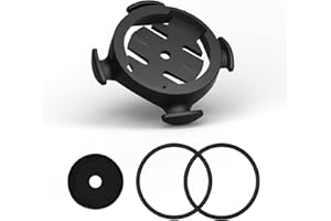 CooSpo Out-Front Bike Computer Mount Compatible with Garmin, Wahoo, XOSS - Plastic Bracket Adapter Base