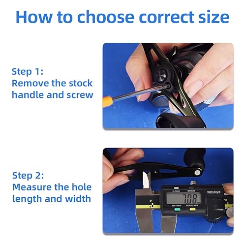 Mulinelli Da Pesca Shimano Gomexus Power Handle, Compatibile Con Shimano SLX Tranx, Daiwa Piastra Ghd Max