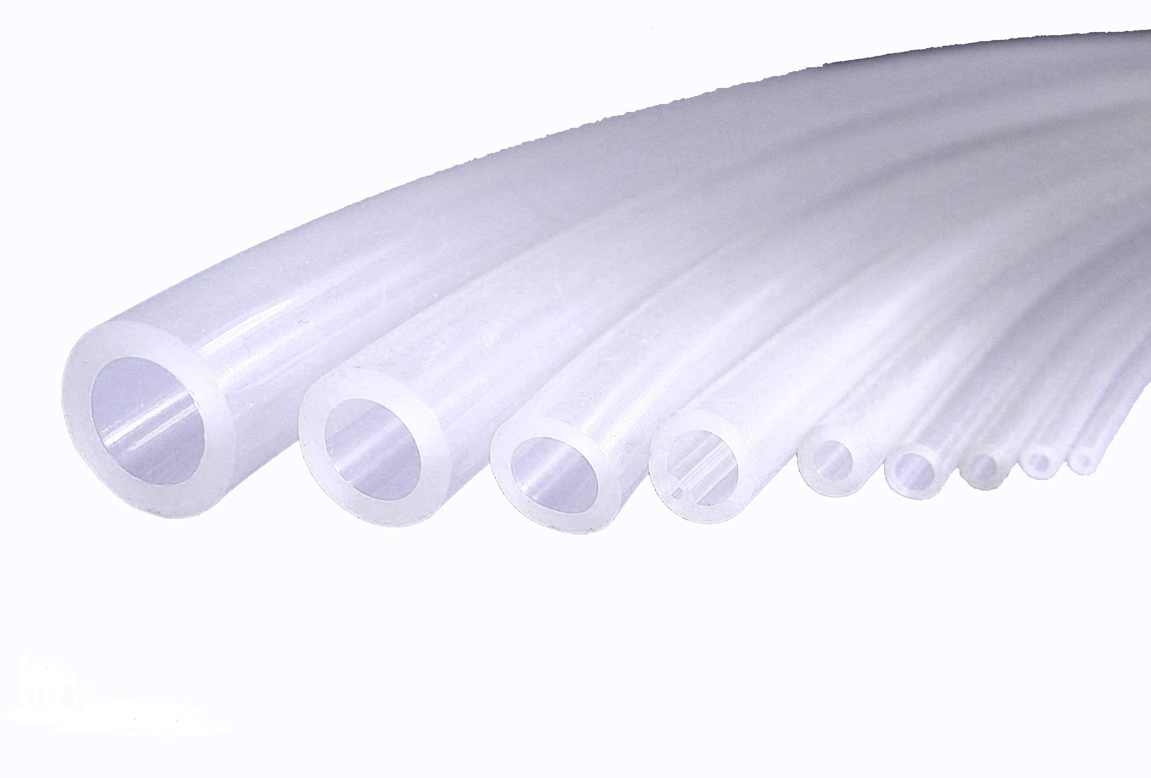 Flexible Silicone Tube,PVC Water or Air Hose Pipe 1 Meter -50 Meter (2M, 16mm ID x OD 21mm)