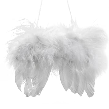 2er Set Engelsflügel Rosa Deko Flügel Weihnachten Dekoflügel