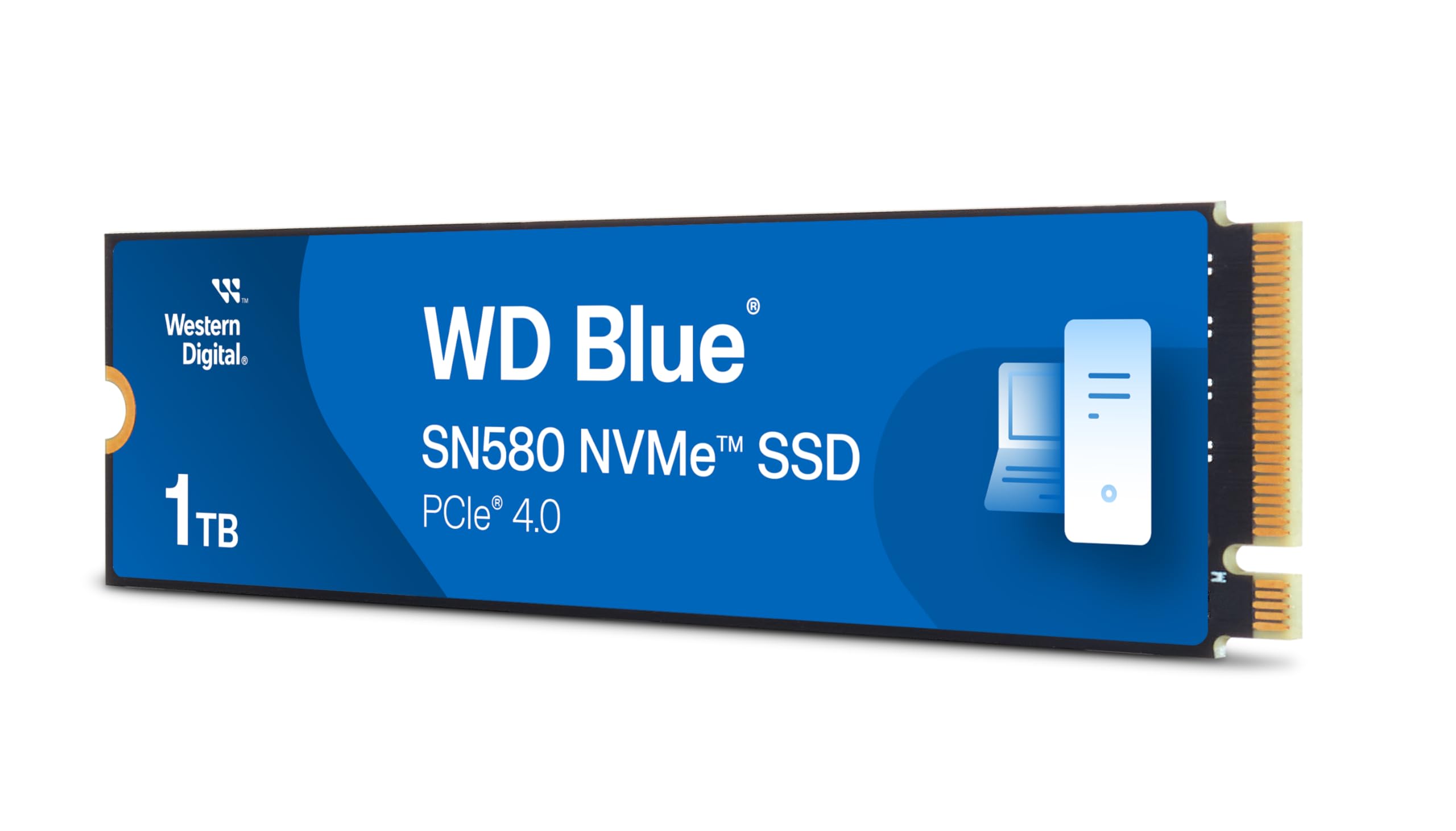 Western Digital WDS100T3B0E-00CHF0 WD Blue SN580 NVMe SSD 1 TB ウエスタンデジタルの商品画像