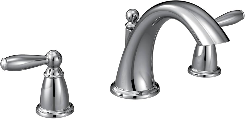 Moen T4943 Brantford 2 Handle Deck Mount Roman Tub Faucet Trim Kit