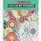 Brain Games® Color by Number: Stress-Free Coloring (Green)