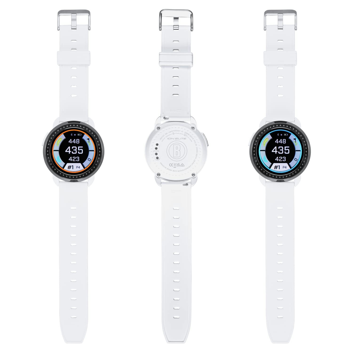 Wearable4U Wearable4U - Bushnell iON Elite White Golf GPS Watch with Cloth Bundle