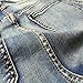Just No Logo Men's Slim Fit Ripped Denim Destroyed Biker Jeans(Blue 001,34W)