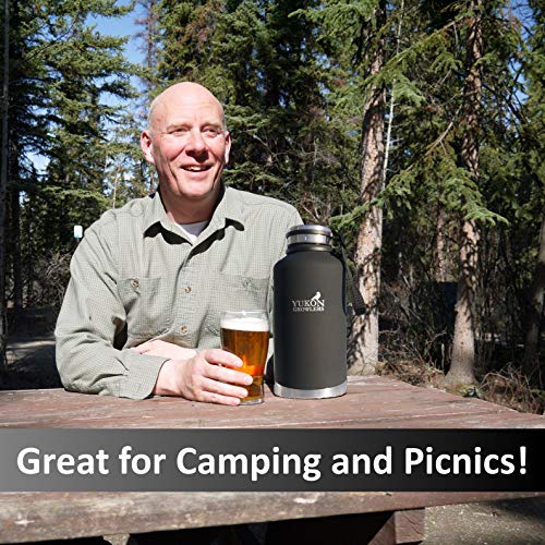 Yukon Growlers Insulated Beer Growler Keeps Beer Cold and Carbonated