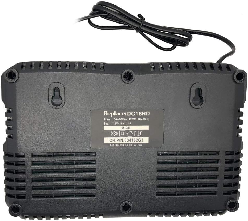 2x 18V 5.0Ah BL1850 B replacement battery with 4A 110V DC18RD Dual Quick Charger for Makita BL1830 BL1840 BL1850,Makita Radio DMR100 DMR102 DMR103B DMR104 DMR105 DMR108 DUR181Z DUC353Z DUH523Z - Image 4