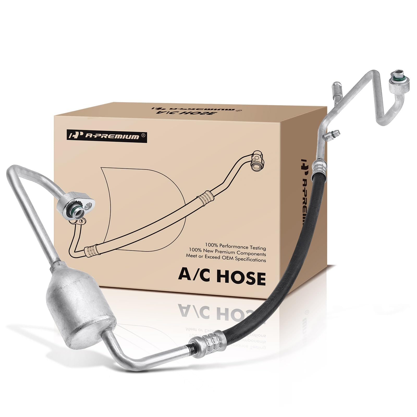 Photo 1 of A-Premium A/C Discharge Line Hose Assembly Compatible with Ford Explorer 2006-2010, Explorer Sport Trac 2007-2010, V6 4.0L, Compressor to Condenser