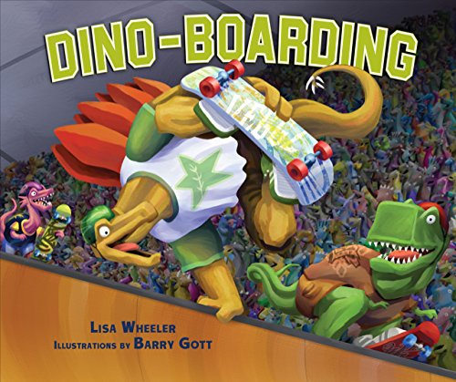 Dino-Boarding (Carolrhoda Picture Books) by [Wheeler, Lisa]