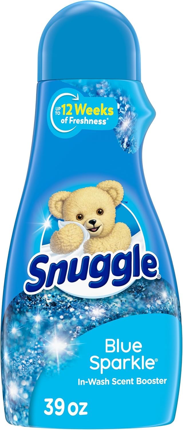 Snuggle In Wash Scent Booster, Blue Sparkle, 39 Ounce (Packaging May Vary)