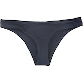 Tavik Womens Ali Moderate Textured Bikini Swim Bottom, Blue, Medium