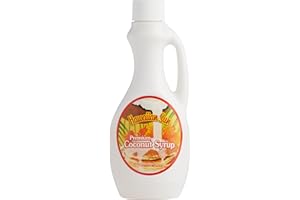 GOODSCIOUS Hawaiian Sun Coconut Syrup for Pancakes - Coconut Syrup for Waffle - Pancake Syrup - Simple Syrup Coconut - Coconut Syrup for Pancakes - Syrup for Pancake Coconut Flavoring - Coconut Syrup (8.3 Oz)