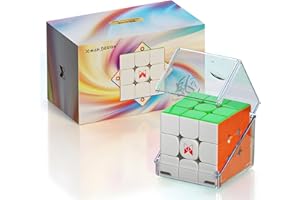 Bukefuno QY Toys Tornado V3 M 3x3 New Standard Magnetic Speed Magic Cube 3x3x3 Tornado Stickerless Magnetic Cubes Puzzle(Stan