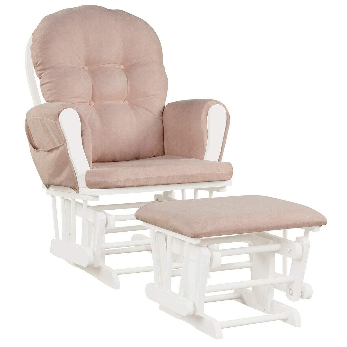nursery rocking chair with ottoman