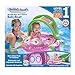 SwimSchool Bouncing Butterfly Baby Pool Float, Baby Boat with Adjustable/Retractable Canopy, UPF 50, Extra-Wide Inflatable Pool Float, 6 to 18 Months, Pink