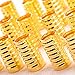 Silike Dreadlock Beads (50Pcs/Lot Big Golden B) Hair Rings Adjustable Hair Braid Cuff Clip