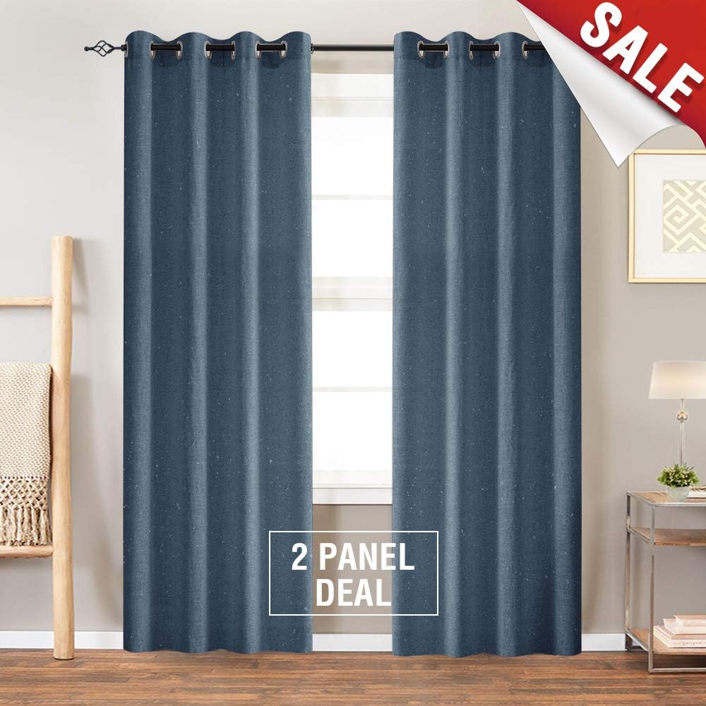 Best indigo curtains for living room