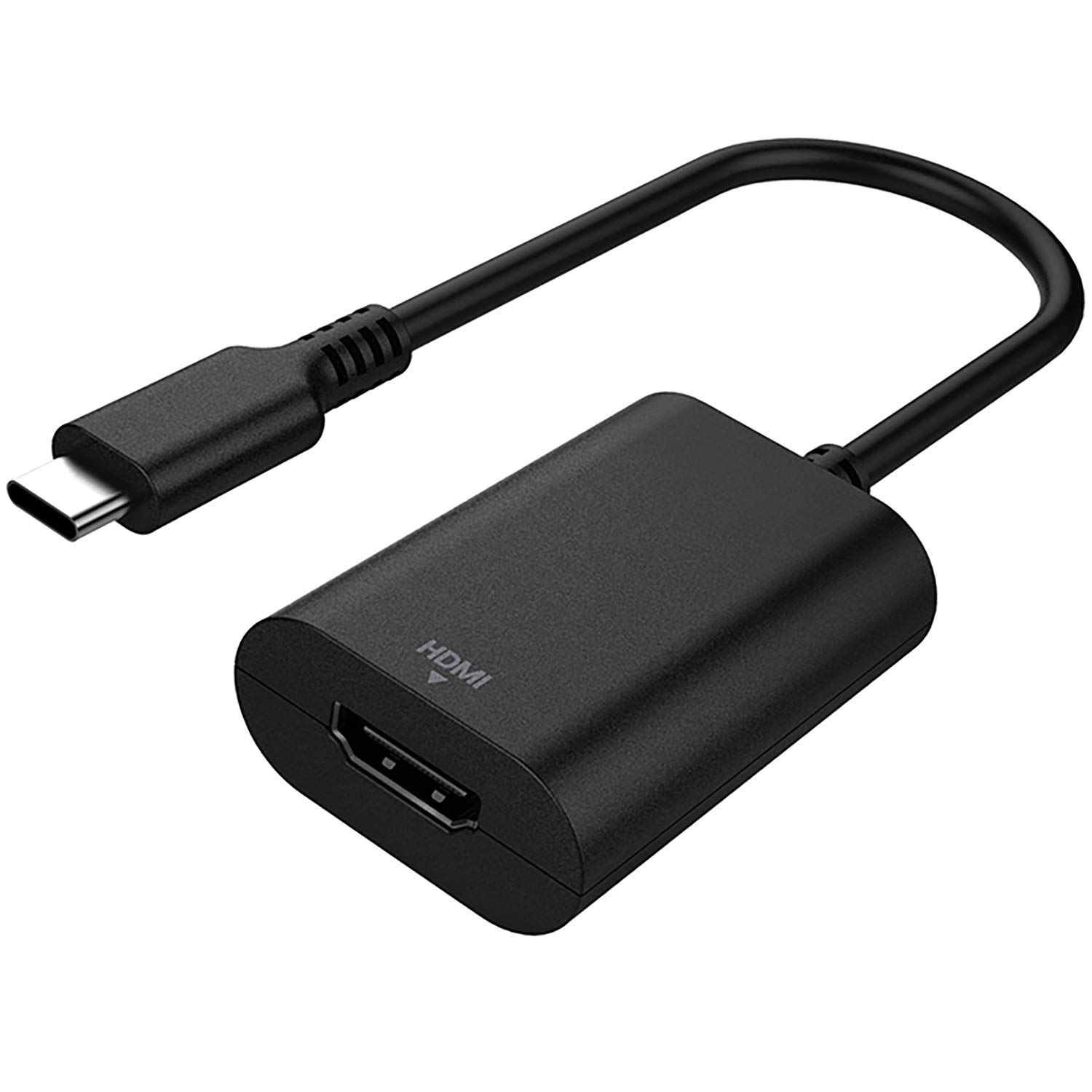 Photo 1 of Philips USB C to HDMI Adapter, 4k 60 Hz USB Type C to HDMI Adapter for Monitor, MacBook Pro, MacBook Air, iPhone 16 Series, 15 Series, iPad Pro, Multiple Monitors Connector Cable, Black, SWU7114A/27