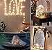ANJAYLIA Fairy String Lights 2 Pack 10ft 30LED Firefly Lights Battery Operated Silver Coated Copper Wire Starry Fairy Lights for Halloween Christmas Decoration, Warm White