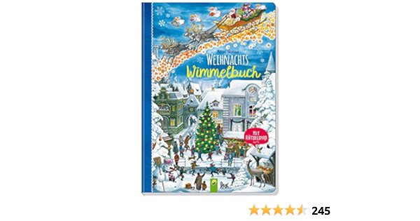 weihnachtswimmelbuch mit ratselspass 9783849917340 amazon com books