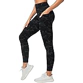 THE GYM PEOPLE Women's High Waisted Yoga Leggings Soft Tummy Control Workout Running Athletic Pants with Pockets