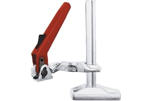 Bessey BS3N Hold Down Table Clamp Size 3 7.87In/4.72In, Silver/Red