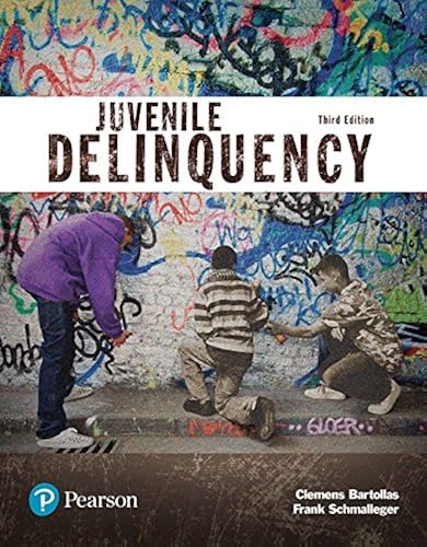 Download Juvenile Delinquency (Justice Series) PDF