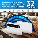 ZTE U50 5G Portable WiFi Hotspot Unlocked SIM Slot AX1800 32 Devices view 3