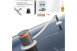 Car Glass Repair Kit,Window Glass Repair Kit - Automotive Fluid Glass Filler Vehicle Windscreen Tool Air Pump Type Wynott