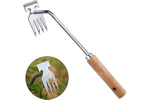 Orelex Weed Puller Tool, Gardening Tools, Garden Weed Pulling Tool, Stainless Steel, Anti-Detachment, Portable Gardening Hand