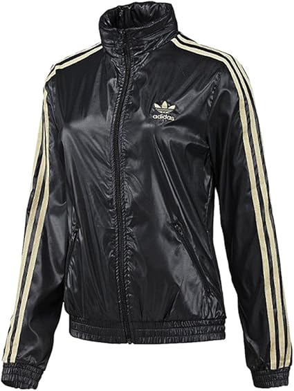 adidas jacke damen schwarz gold