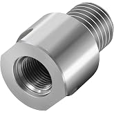 Lathe Headstock Spindle Adapter,Converts FT 3/4" x 16 to MT 1" x 8 TPI | for Woodworking Lathe