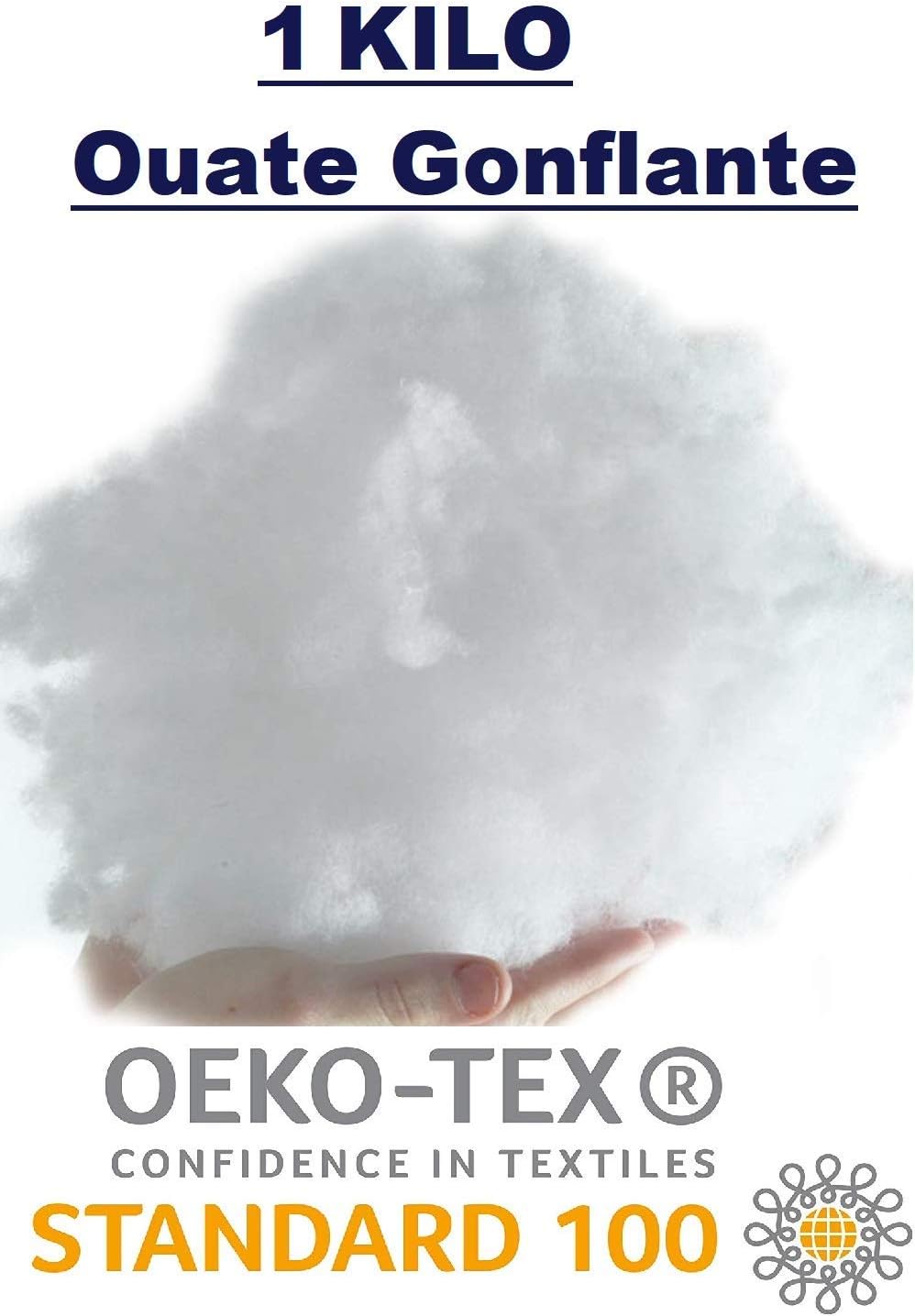Filling Cotton Power Filling 1 kg Ökotex AntiAllergic Washable 95 °C