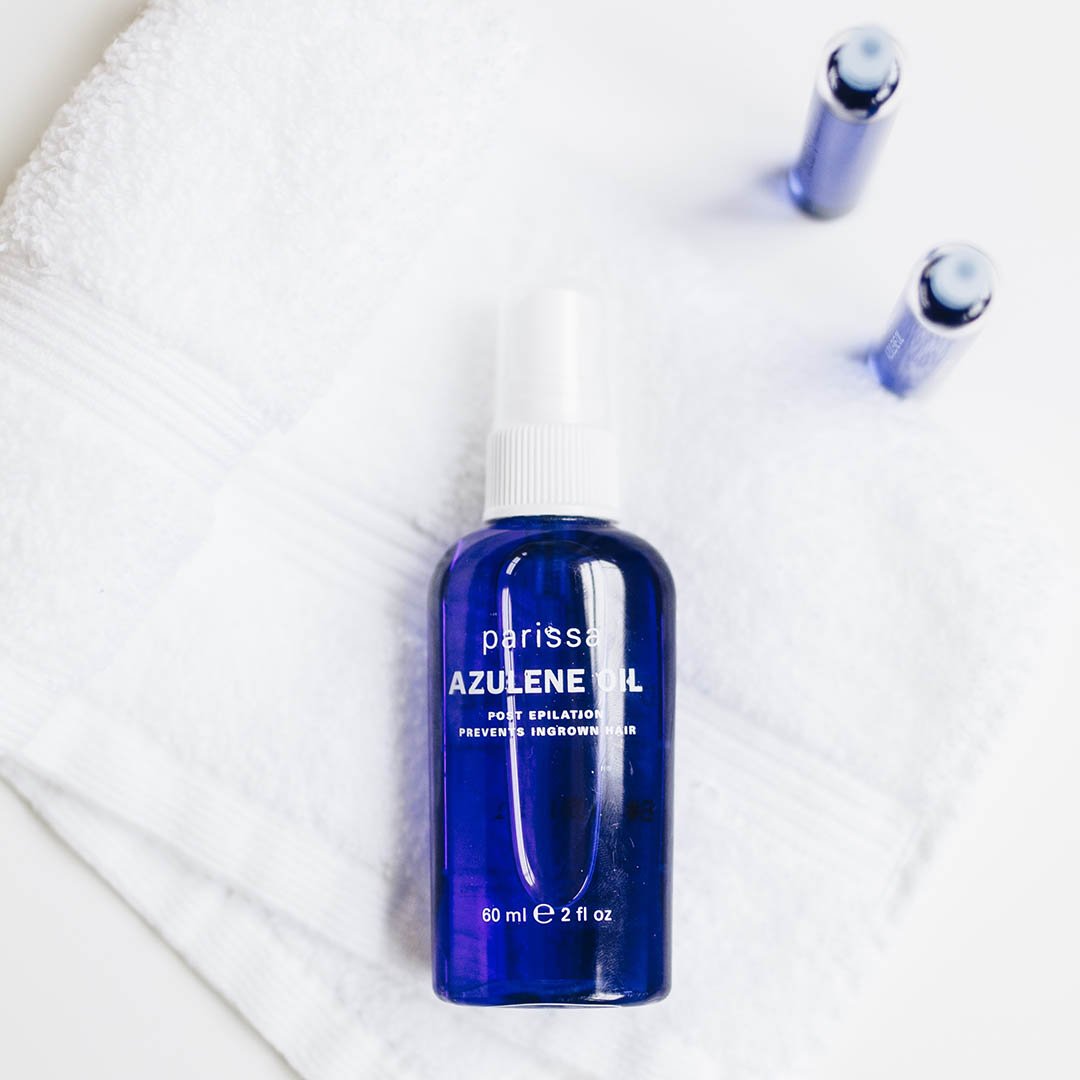 Parissa Azulene After Waxing Oil Chamomile Extract Soothes Skin