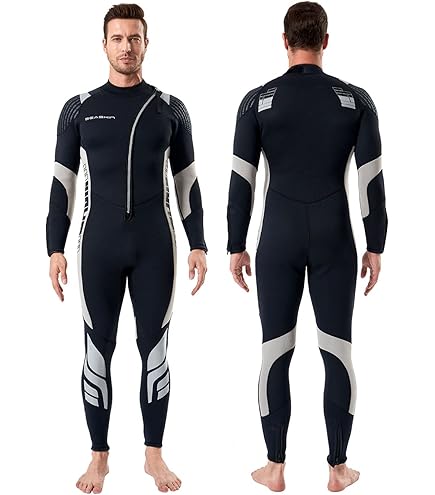 Amazon.com: XUKER Mens Wetsuit 3mm, Neoprene Wet Suits for