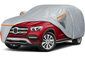 BETERNY Car Cover for Mercedes Benz ML/GLE Class 250 280 300 320 350 450 (2006-2025), Waterproof Custom-fit All Weather Sun Rain UV Dust Snow Protection Outdoor Car Cover with Door Zipper and Cotton Lining