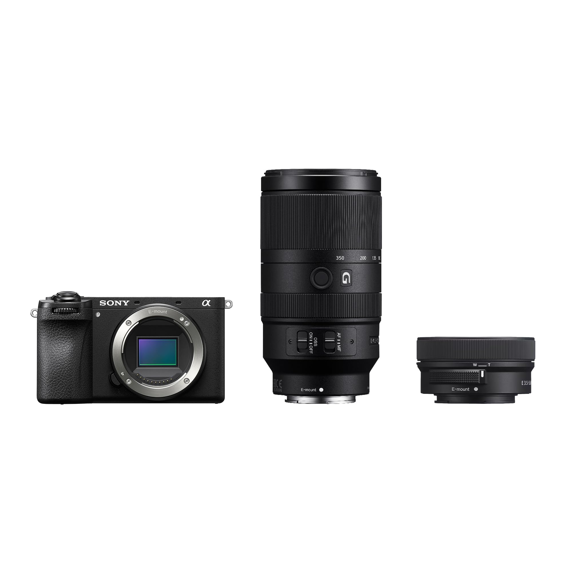 Sony Alpha 6700 Wildlife-Kit (APS-C) mit 16-50 II & 70-350mm Objektiv