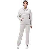 Blaosn Workout 2 Piece Sweatsuits Sets for Women Oversized Hoodie Sweatshirts Jogger Pants Matching Outfits Lounge Clothes