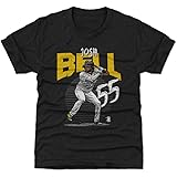 500 LEVEL Josh Bell Pittsburgh Baseball Kids Shirt - Josh Bell Rise