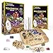 NATIONAL GEOGRAPHIC Mega Gemstone Dig Kit - Excavate 15 Real Gems Including Amethyst, Tiger's Eye & Rose Quartz - Great STEM Science Gift for Mineralogy and Geology Enthusiasts of any Age primary