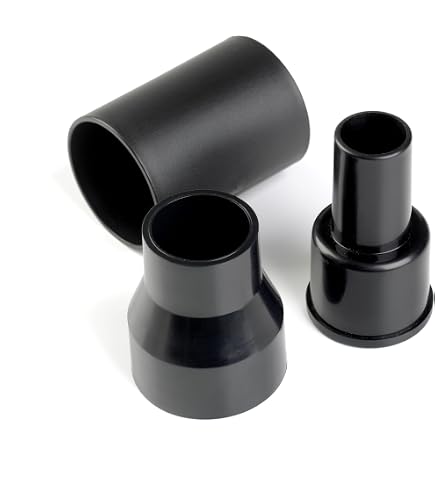 Lot de 3 adaptateurs universels pour tuyau d'aspirateur sec et humide - Convertit 6,3 cm à 3,8 cm, 3,8 cm à 4,9 cm à 3,8 cm à 3,8 cm, 3,5 cm à 3,8 cm Lot de 3 adaptateurs universels pour tuyau d'aspirateur sec et humide - Convertit 6,3 cm à 3,8 cm, 3,8 cm à 4,9 cm à 3,8 cm à 3,8 cm, 3,5 cm à 3,8 cm